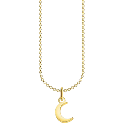 Thomas Sabo Moon Necklace - Gold