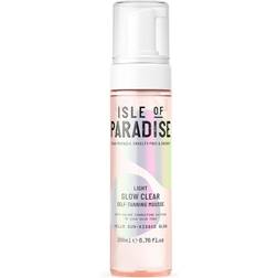 Isle of Paradise Glow Clear Self-Tanning Mousse Light 200ml