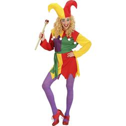 Widmann Jolly Jester Ladies Costume