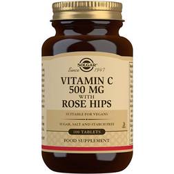 Solgar Vitamin C 500mg with Rose Hips 100 pcs