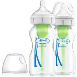 Dr. Brown's Options+ Wide-Neck Baby Bottle 270ml 2-Pack