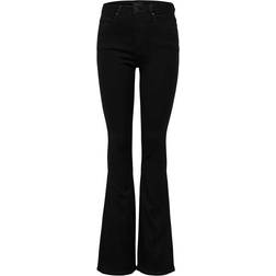 Only Onlroyal High Sweet Flare Jeans - Black