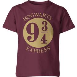 Harry Potter Kids Platform T-shirt - Burgundy