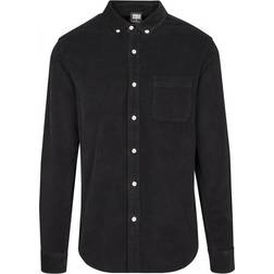 Urban Classics Corduroy Shirt - Black