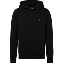 Calvin Klein Cotton Blend Fleece Hoodie - CK Black