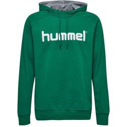 Hummel Go Kids Cotton Logo Hoodie - Evergreen (203512-6140)