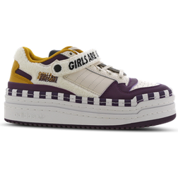 adidas Triple Platforum Low Girls Are Awesome W - Chalk White/Chalk White/Purple Beauty