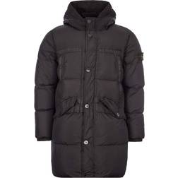 Stone Island Crinkle Reps Down Jacket - Black