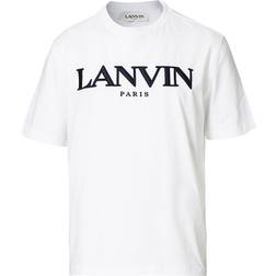 Lanvin Embroidered Logo T-shirt - Optic White