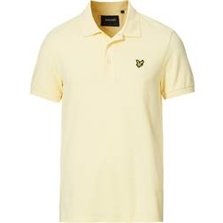 Lyle & Scott Plain Polo Shirt - Lemon