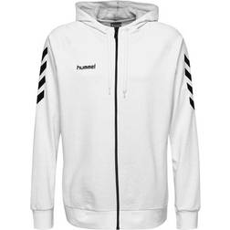 Hummel Go Kids Cotton Zip Hoodie - White (204231-9001)