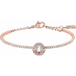 Swarovski Sparkling Dance Bracelet - Rose Gold/White