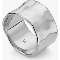 Monica Vinader Siren Muse Wide Ring - Silver