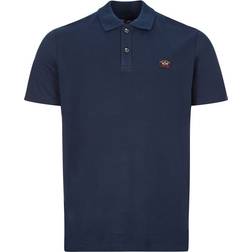 Paul & Shark Iconic Badge Polo Shirt - Navy