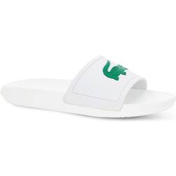 Lacoste Croco Slides - White/Green