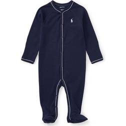 Ralph Lauren Bear Print Footed Coverall - Navy (298092)