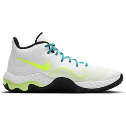 Nike Renew Elevate - White/Black/Volt/Light Blue Fury