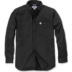 Carhartt Rugged Professional Long-Sleeve Work Shirt - Black