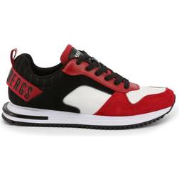 Bikkembergs Hector Sneakers Mixed Media M - White/Chili Pepper/Black