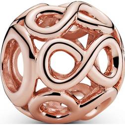 Pandora Openwork Infinity Charm - Rose Gold