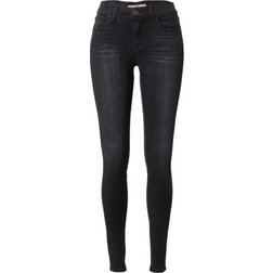 Levi's 710 Super Skinny Jeans - Black Noise/Black