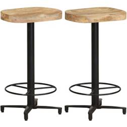 vidaXL 321965 Bar Stool 66cm 2pcs