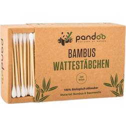 Pandoo Bambus Wattestäbchen 200-pack