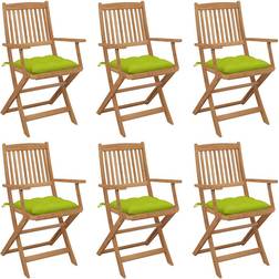 vidaXL 3065487 6-pack Garden Dining Chair