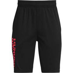 Under Armour Boy's Prototype 2.0 Wordmark Shorts - Black (1361818-001)