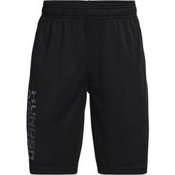 Under Armour Boy's Prototype 2.0 Wordmark Shorts - Black/Pitch Gray(1361818-002)