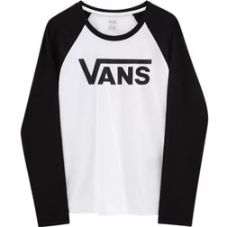 Vans Flying V Long Sleeve Raglan - White/Black