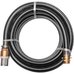 vidaXL Suction Hose with Brass Connectors 4m