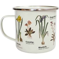 Gift Republic Wild Flowers Enamel Mug 50cl