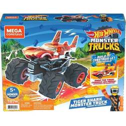 Mega Construx Hot Wheels Tiger Shark Monster Truck