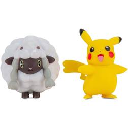 Pokémon W7 Battle Figure Pikachu & Wooloo