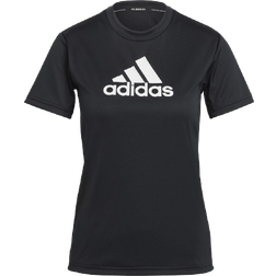 Adidas Primeblue Designed 2 Move Logo T-shirt Women - Black/White