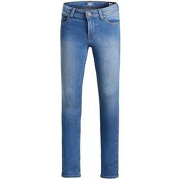 Jack & Jones Boy's Dan Original Skinny Fit Jeans - Blue/Blue Denim (12187465)