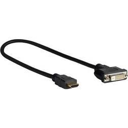 VivoLink HDMI- DVI-D M-F 0.2m