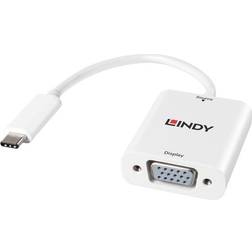 Lindy USB C-VGA 3.1 M-F 0.2m