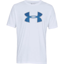 Under Armour Big Logo Short Sleeve T-shirt - White/Royal