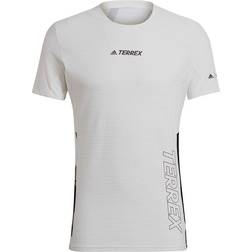 Adidas Terrex Parley Agravic Trail Running Pro T-shirt Men - White/Black