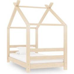 vidaXL Kids Bed Frame 27.6x55.1"