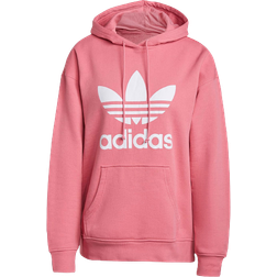 Adidas Women's Adicolor Trefoil Hoodie - Rose Tone