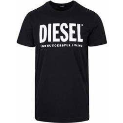 Diesel T-Diego Logo T-shirt Unisex - Black