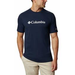 Columbia CSC Basic Logo Short Sleeve T-shirt - Collegiate Navy/White