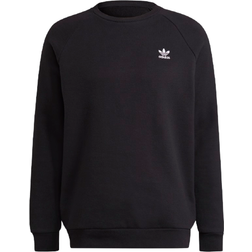 Adidas Adicolor Essentials Trefoil Crewneck Sweatshirt - Black