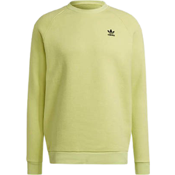 Adidas Adicolor Essentials Trefoil Crewneck Sweatshirt - Pulse Yellow