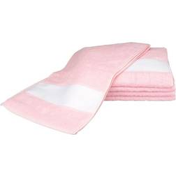 A&R Towels Subli-Me Bath Towel Pink (140x30cm)