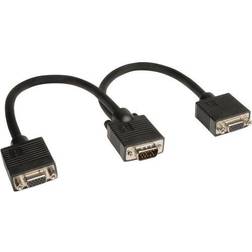 Tripp Lite VGA-2VGA Splitter M-F 0.3m