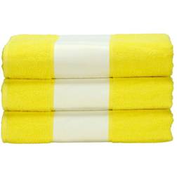 A&R Towels Subli-Me Bath Towel Yellow (100x50cm)
